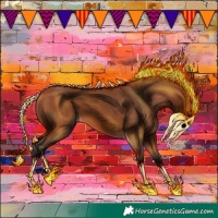 Horse Color:Bay 