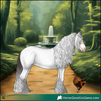Horse Color:Bay Dun Sabino Splash Tobiano Frame Rabicano 