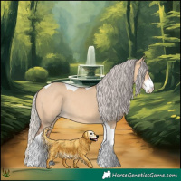 Horse Color:Silver Bay Dun Sabino Tobiano Rabicano 