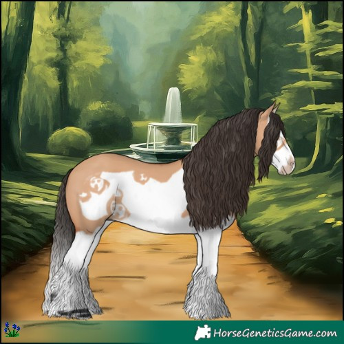 Horse Color:Bay Dun Splash Frame 