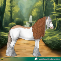 Horse Color:Red Dun Sabino Splash Frame Rabicano