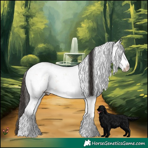 Horse Color:Bay Dun Sabino Rabicano 