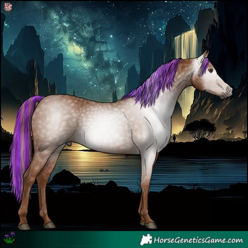 Horse Color:Gray Painted Chestnut 