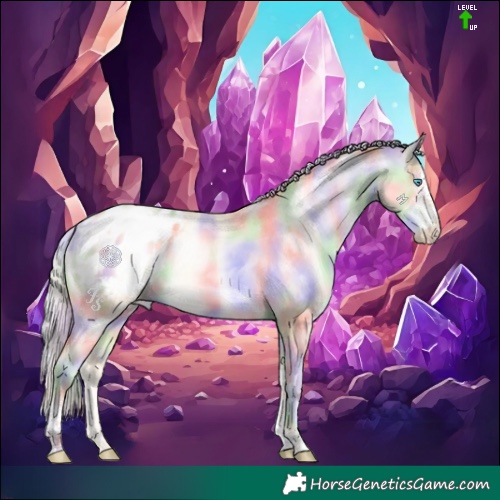 Horse Color:Nacre Silver Classic Cream Champagne Pearl Dun Sabino Tobiano Appaloosa Brindle 