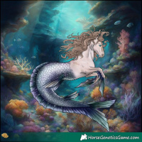 Horse Color:Watercolor Brown Pearl Dun Mushroom