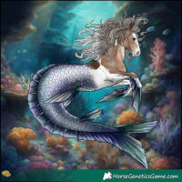 Horse Color:Silver Brown Dun Splash Tobiano 