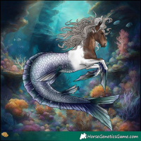 Horse Color:Silver Brown Tobiano 