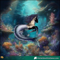 Horse Color:Void Painted Brown Onyx Splash 