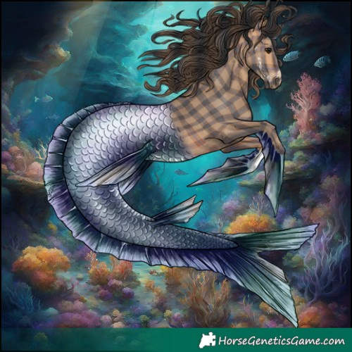 Horse Color:Plaid  Bay Ice Sabino Tobiano 