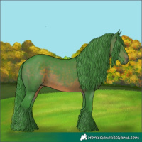 Horse Color:Watercolor Brown 