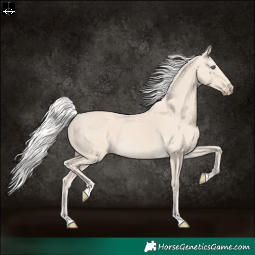 Horse Color:Silver Smoky Creme 