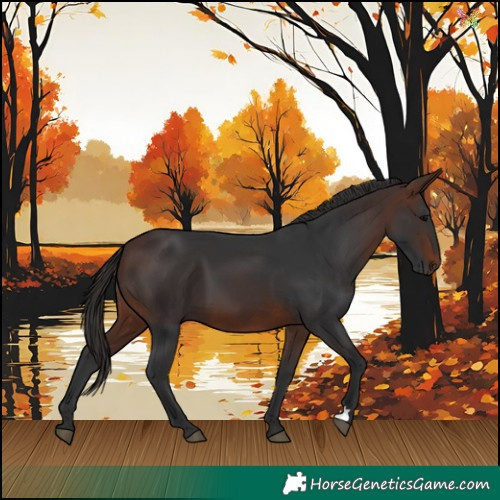Horse Color:Brown 