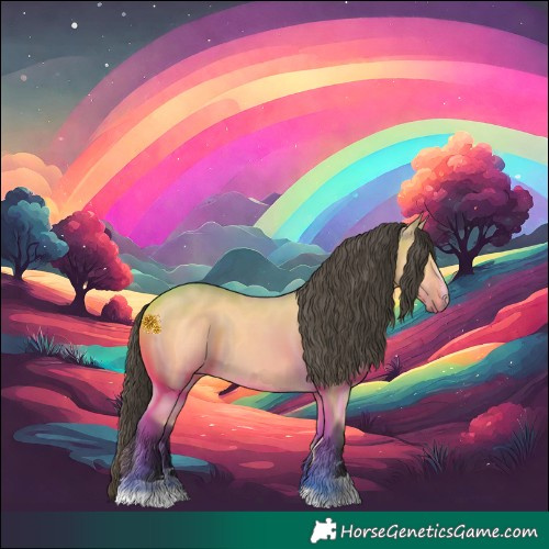 Horse Color:Buckskin 