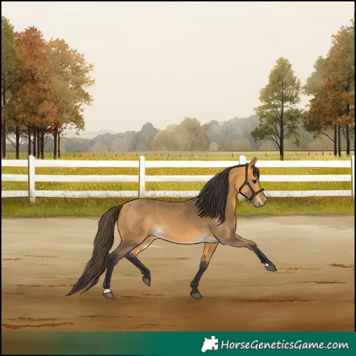 Horse Color:Buckskin 
