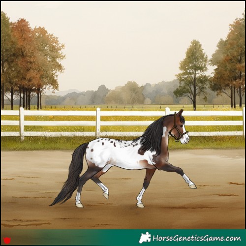 Horse Color:Brown Frame Blanket 