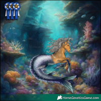 Horse Color:Powder White Silver Buckskin 