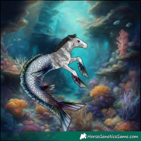 Horse Color:White Spotted Blue Roan 