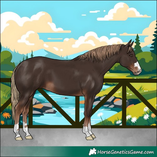 Horse Color:Liver Chestnut 