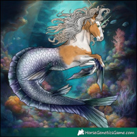 Horse Color:Palomino Splash  and Gray Palomino Splash 