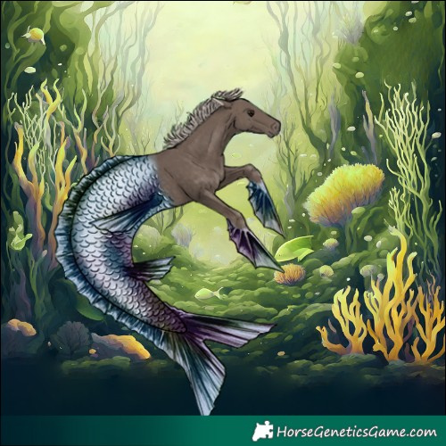 Horse Color:Silver Black Tobiano 