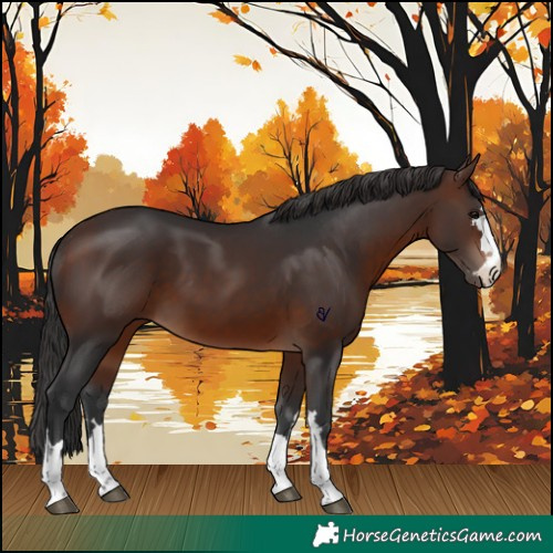Horse Color:Brown 