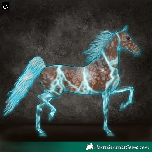 Horse Color:Thunderstruck Silver Brown Ice 