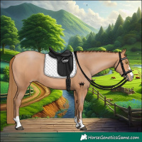 Horse Color:Brown Pearl