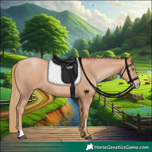 Horse Color:Chestnut Pearl 