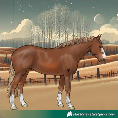 Horse Color:Chestnut 