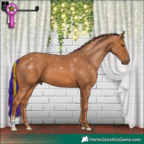 Horse Color:Painted Chestnut 