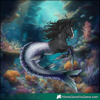 Horse Color:Black Splash