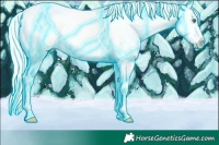 Horse Color:Thunderstruck Liver Chestnut Chinchilla Mushroom Splash Tobiano Blanket Rabicano 