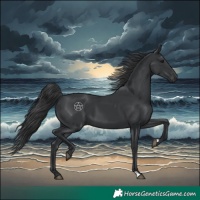 Horse Color:Black 