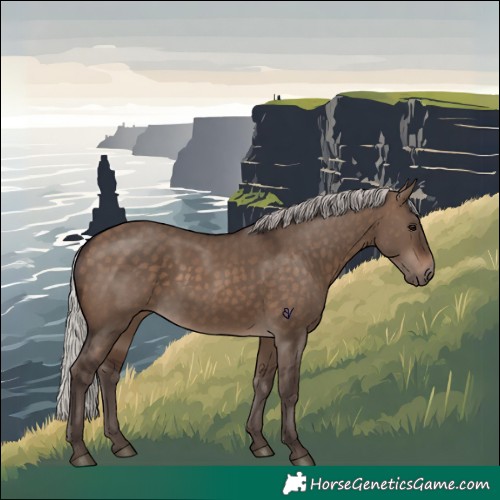 Horse Color:Silver Brown Dun 