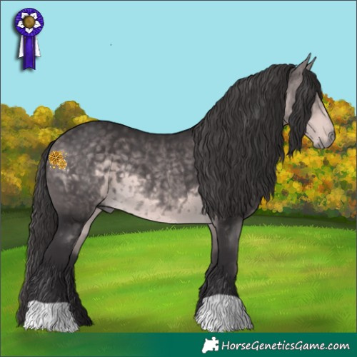 Horse Color:Platinum Buckskin 
