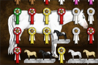 Horse Color:Gray White Spotted Amber Cream Champagne Varnish 