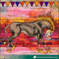 Horse Color:Sable Champagne 