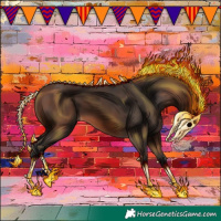 Horse Color:Brown 