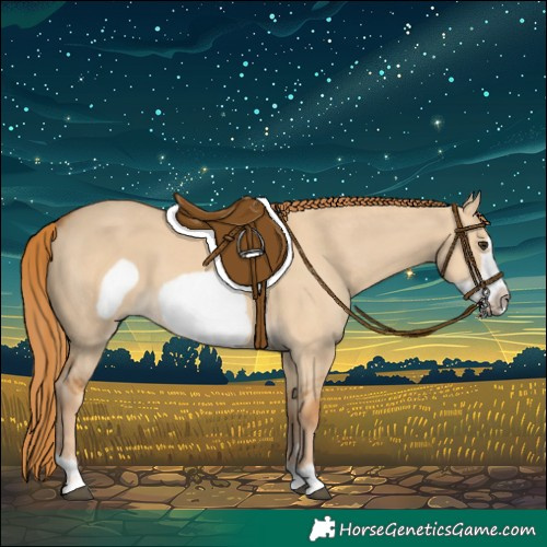 Horse Color:Red Dun Frame 