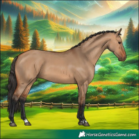 Horse Color:Bay Dun