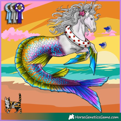 Horse Color:Chocolate Silver Black Chinchilla Pearl Tobiano 