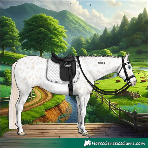 Horse Color:Smoky Creme Appaloosa 