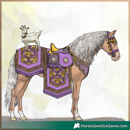 Horse Color:Silver Classic Champagne