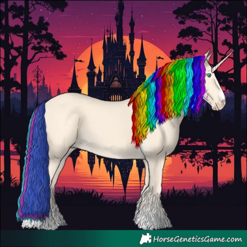 Horse Color:Cremello 