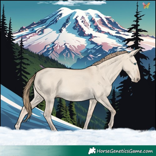 Horse Color:Smoky Creme Dun 