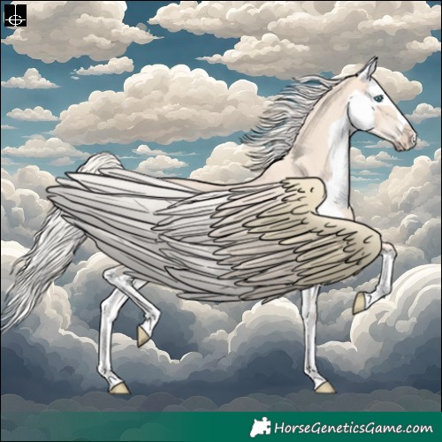 Horse Color:Cremello Splash  and Cremello Splash 