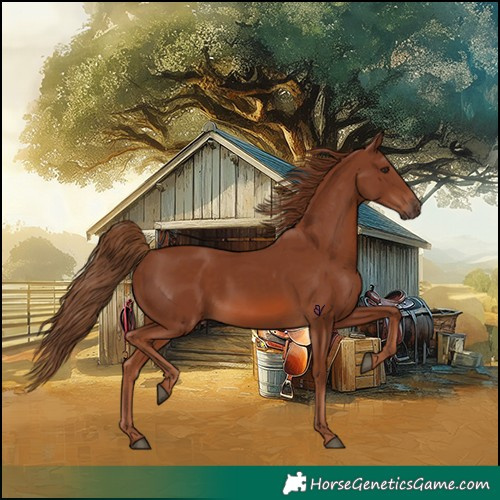 Horse Color:Chestnut 