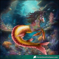 Horse Color:Nacre Grullo Rabicano 