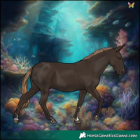Horse Color:Liver Chestnut  and Liver Chestnut 