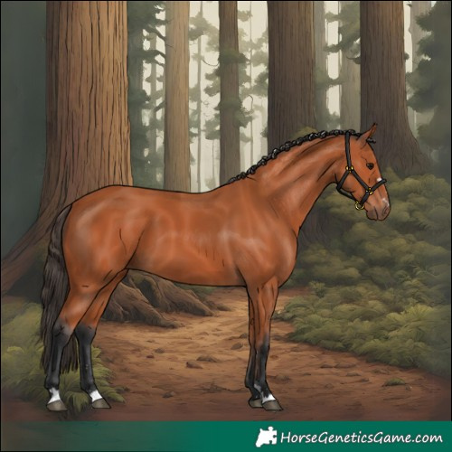 Horse Color:Bay 
